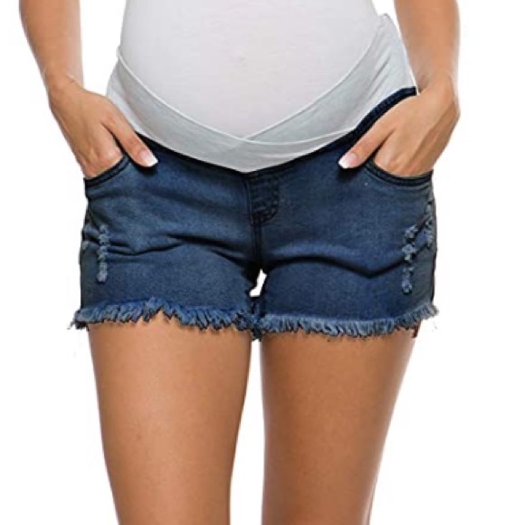 Maternity shorts lightly worn - Picture 3 of 5